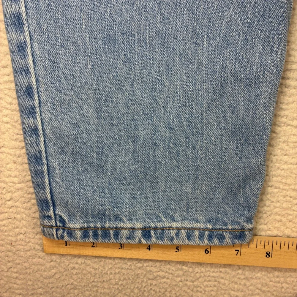 Lot of 2 Vintage Levis 550 Relaxed Jeans Men 33x32 Blue Black Faded Tapered Y2K